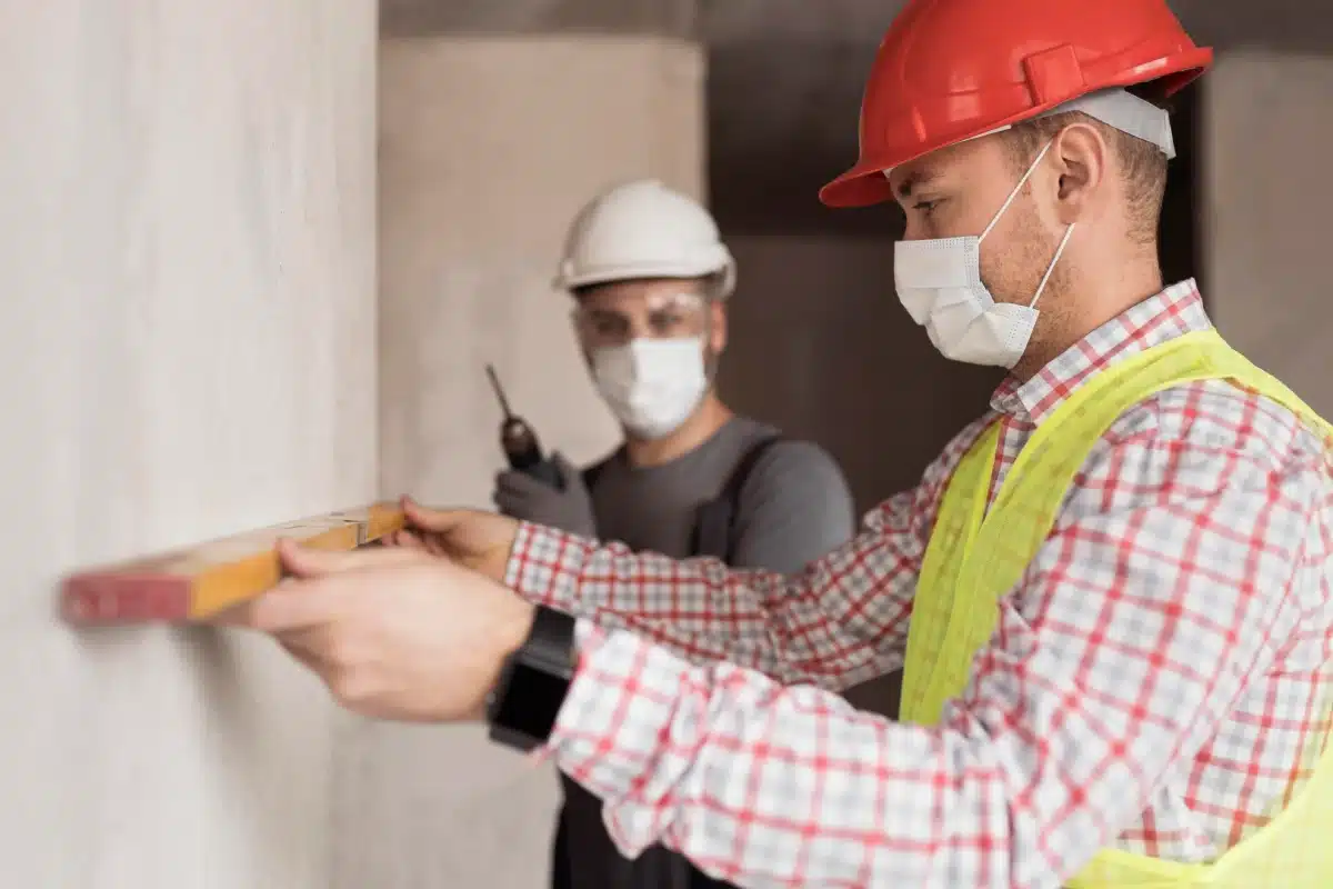 finishing construction