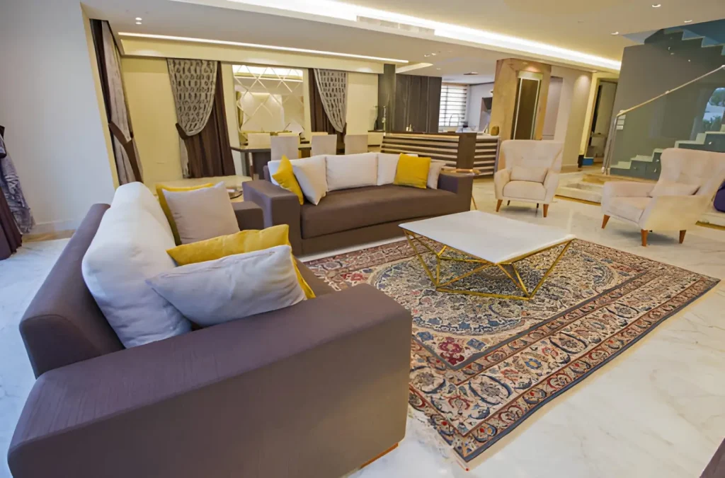 ديكور داخلي وتشطيب حديث في سوريا