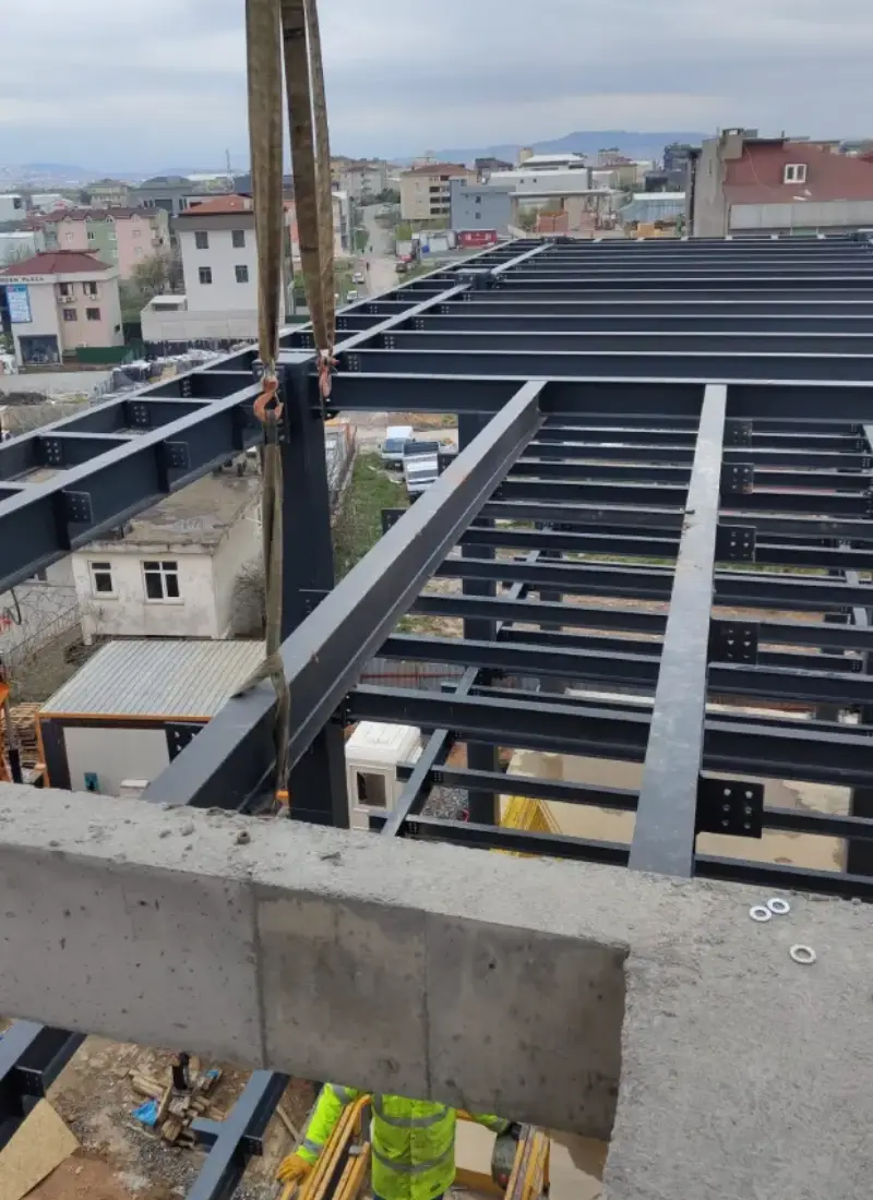 مشروع إنشاء مبنى حديدي شركة يحي للانشاءات مشروع إنشاء مبنى حديدي شركة يحي للانشاءات